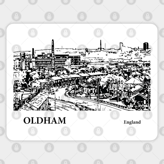 Oldham England Sticker by Lakeric